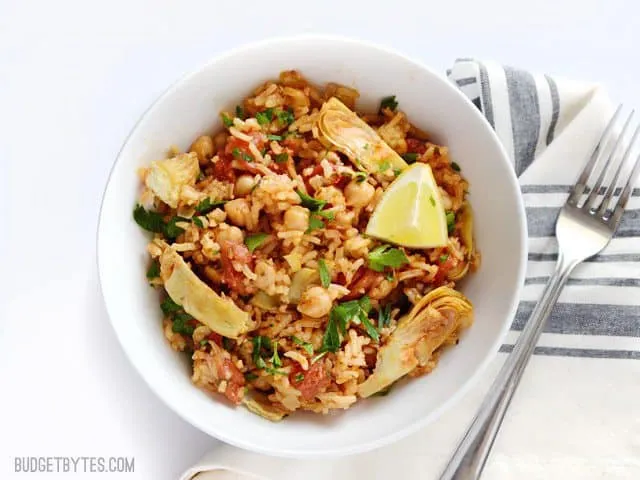 Spanish Chickpeas and Rice