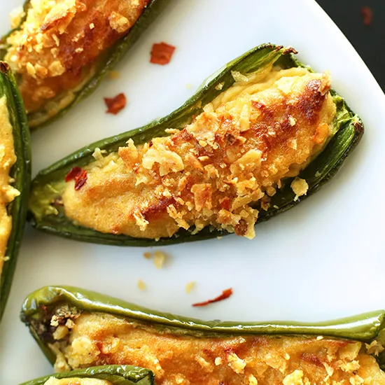 Vegan Jalapeño Poppers