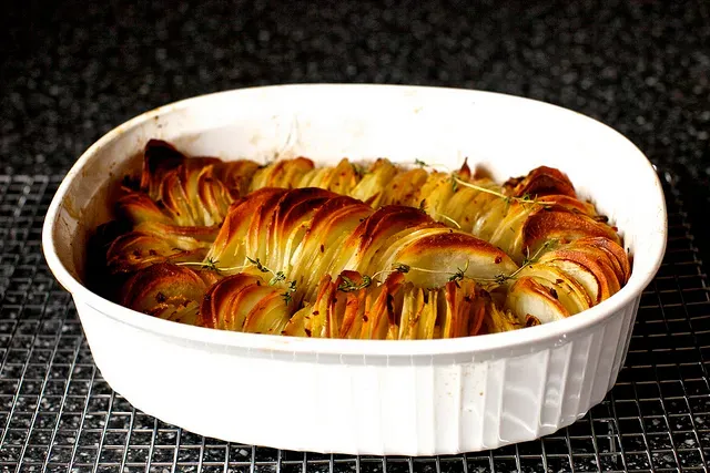 crispy potato roast