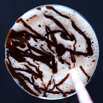 Frozen Blended Vegan White Russian