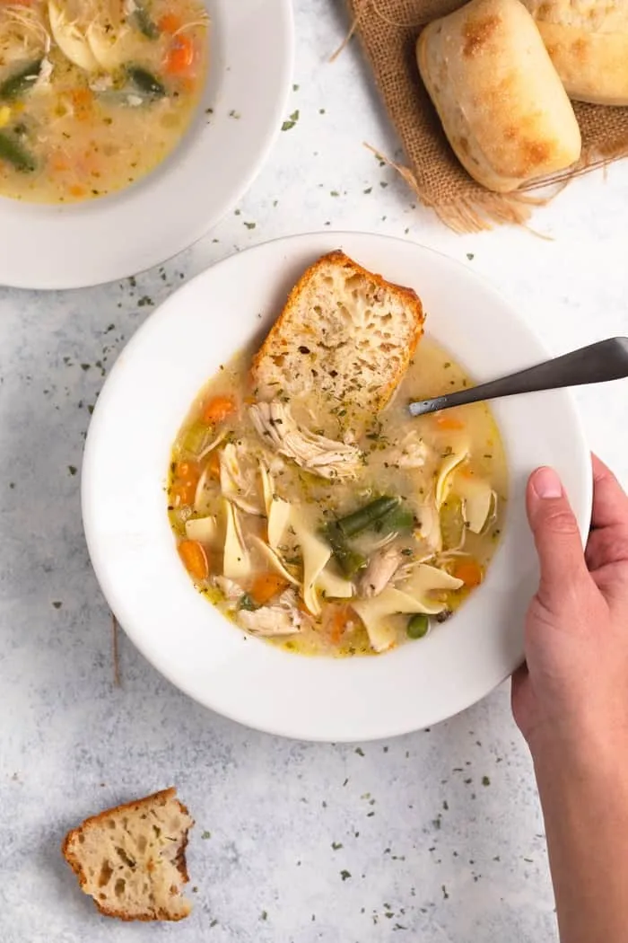 Instant Pot Chicken Noodle Soup