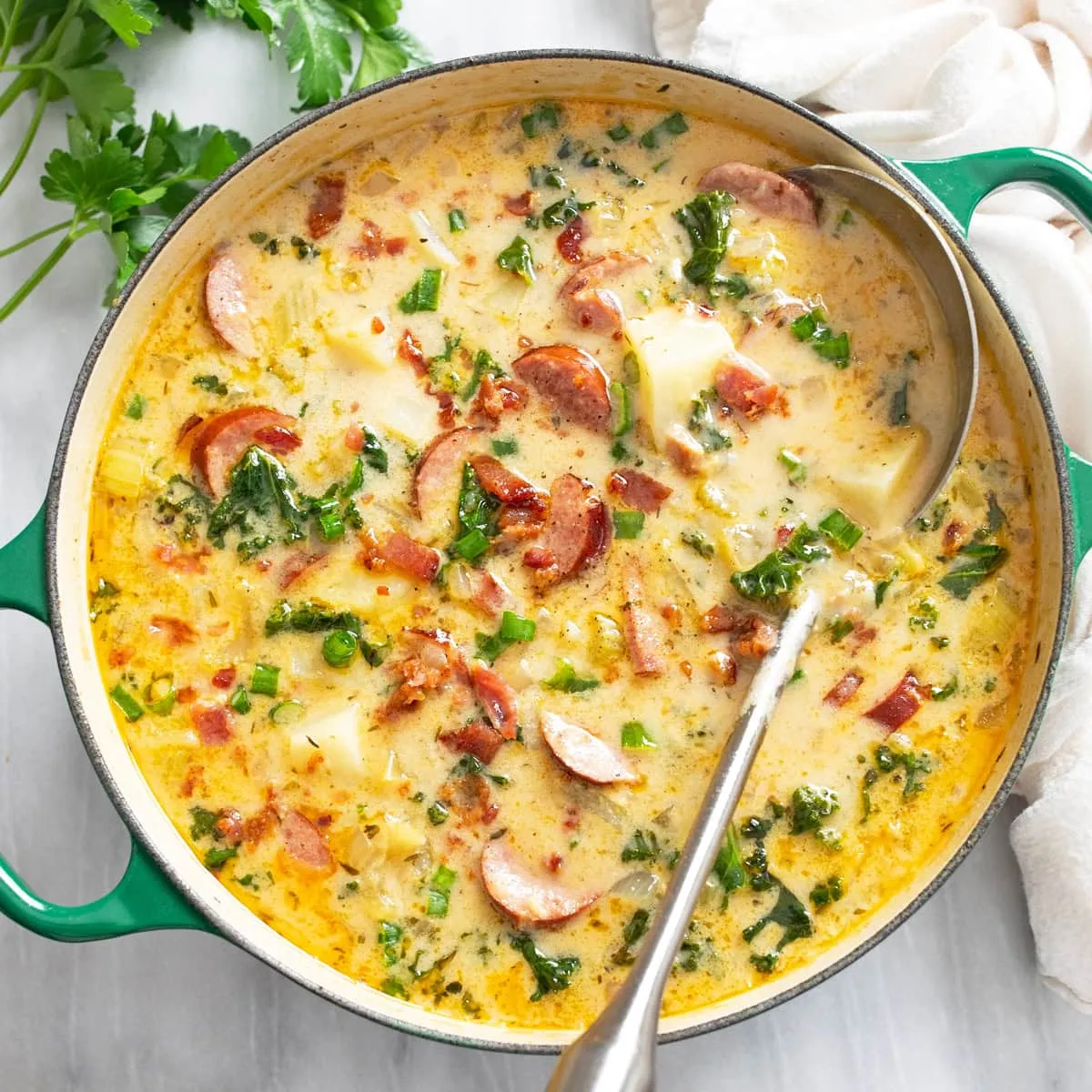 Kielbasa Potato Soup