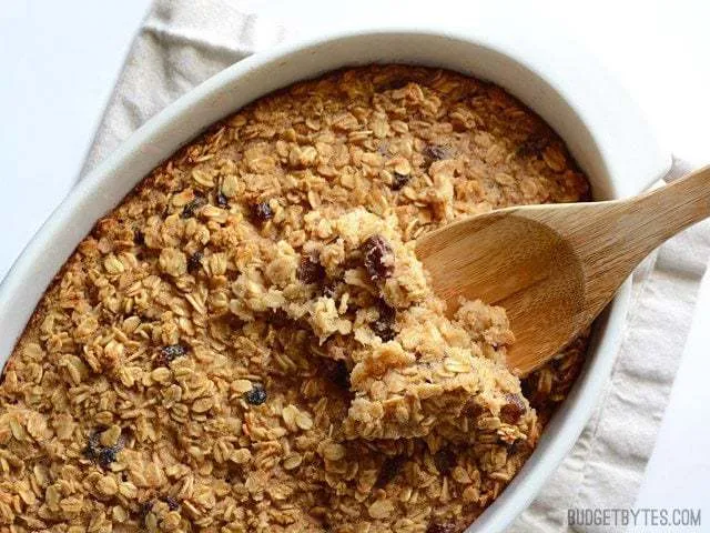 "Oatmeal Cookie" Baked Oatmeal