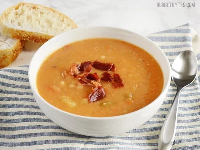 Bacon Bean and Potato Soup