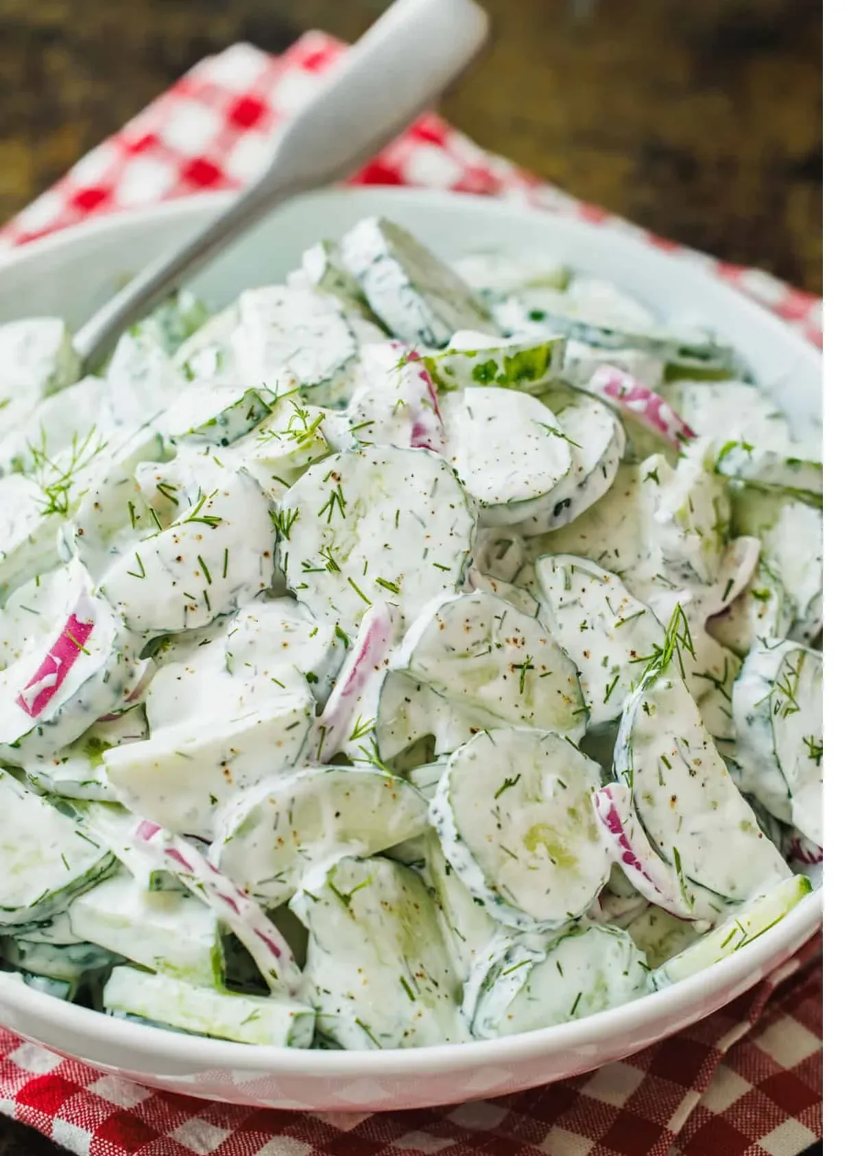 Creamy Cucumber Salad