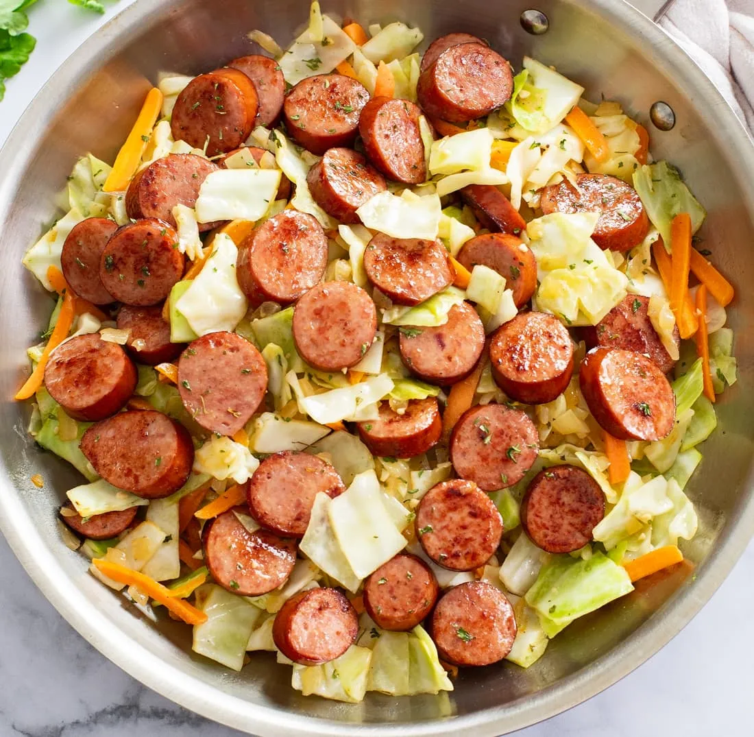 Cabbage and Sausage