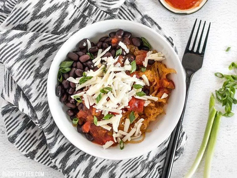 Southwest Spaghetti Squash Bowls