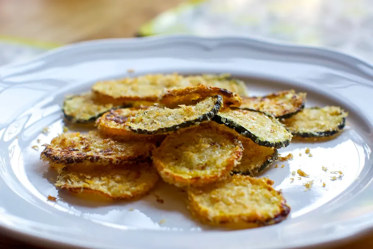 zucchini parmesan crisps