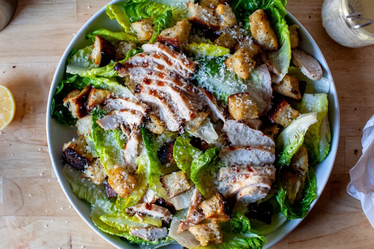 chicken caesar salad
