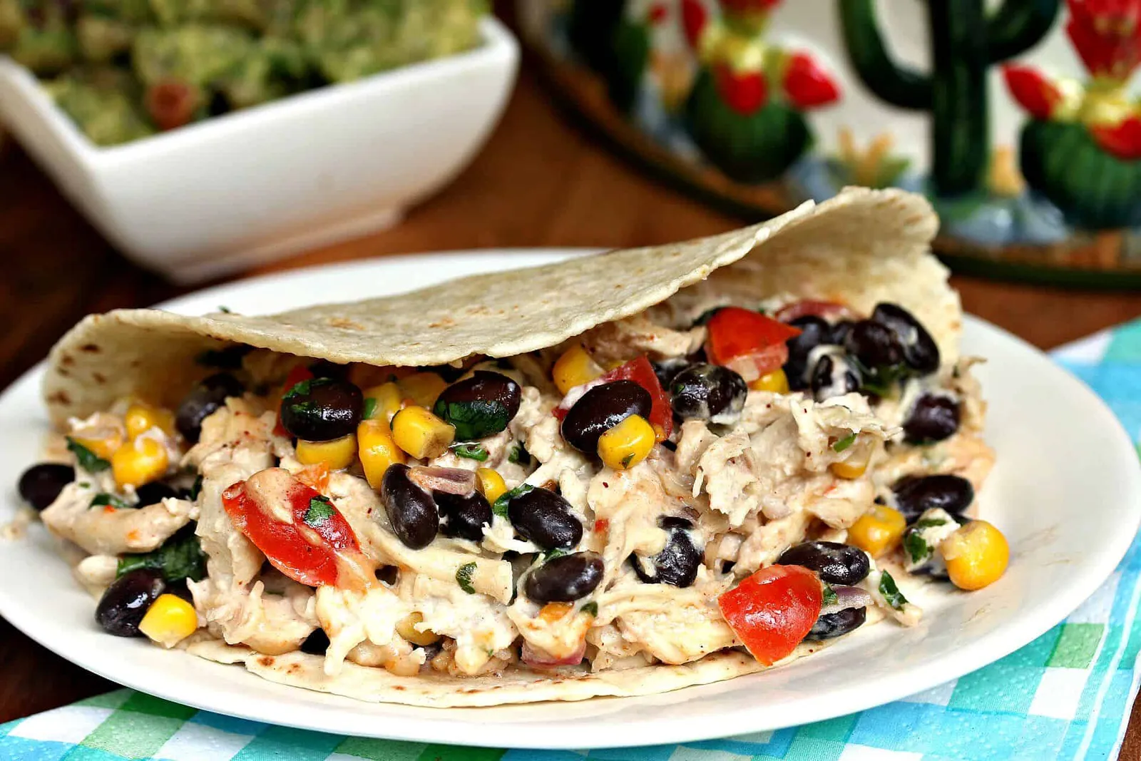 Crock Pot Chicken Tacos