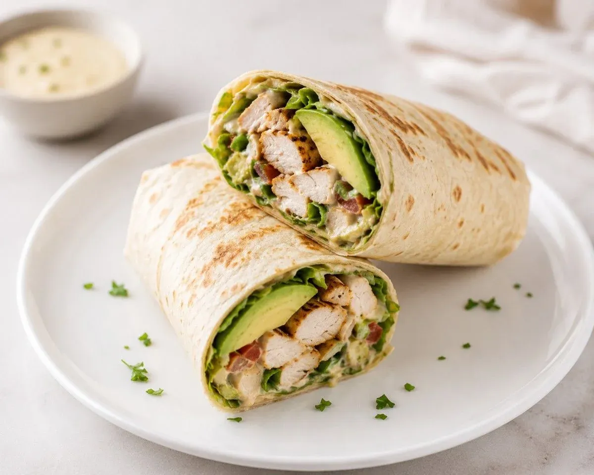 Easy Chicken Avocado Wrap – Flavorful and Delicious
