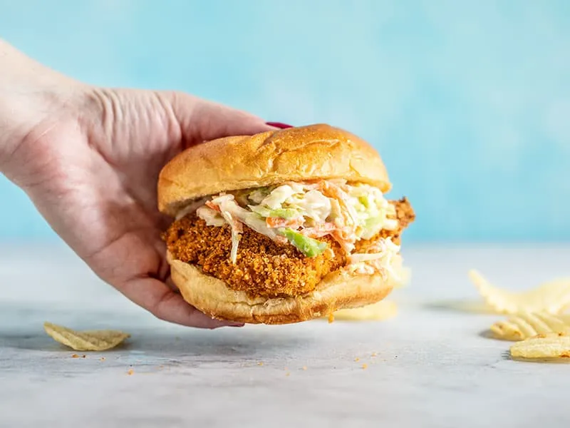 Baked Spicy Chicken Sandwiches