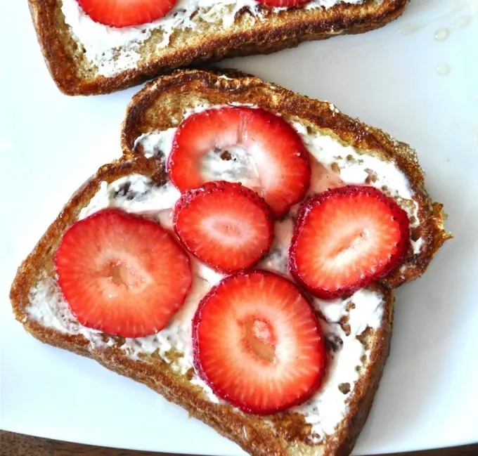Strawberry Danish French Toast